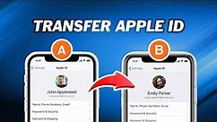 How to Transfer Data from One Apple ID to Another｜iPhone to iPhone Transfer