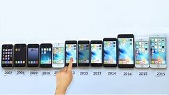 ALL iPhones Compared! iPhone 6S+ vs 6S vs 6 Plus vs 6 vs 5s vs 5c vs 5 vs 4s vs 4 vs 3Gs...