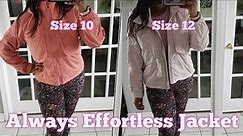 Lululemon Always Effortless Jacket Review & Size Comparison