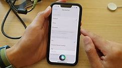 iPhone 13/13 Pro: How to Set Side Button Press & Hold to Open Siri