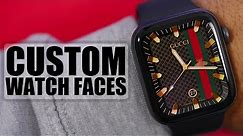 Custom Apple Watch Faces - Rolex, Gucci & More !