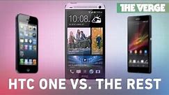 HTC One vs. Nexus 4, iPhone 5, Galaxy S III, and Sony Xperia Z