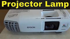 How To Replace A Projector Lamp-Epson PowerLite 97H