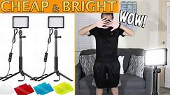 Neewer 2 Pack Dimmable 5600K USB Video Light - Best Budget Studio Light Unboxing & Review