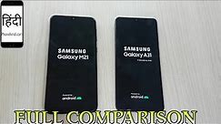 Galaxy M21 vs Galaxy A31 full Comparison with Display, Hardware, Camera, UI Features