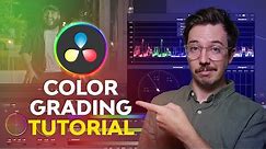 DaVinci Resolve Color Grading for Beginners | FREE COURSE