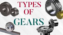 Different Types of Gears and their Uses explained | 3d animation