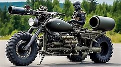 15 Most Amazing Military Motorcycles In The World