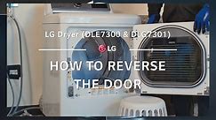 LG EasyLoad™ Dryer - Door Reversal