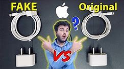 Tips to Identify Fake VS Original Apple iPhone Charger and Lightning Cable 🔥