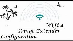 WIFI 4 Range Extender Configuration Simple Method...
