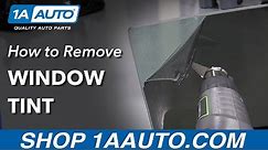 How to Remove Window Tint (Full Guide)