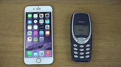 iPhone 6 vs. Nokia 3310 - Which Is Faster?