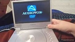 le Audiovox dvd player