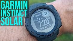 Garmin Instinct Solar Review - Unlimited Battery Life! Can It Compete With Fenix 6?