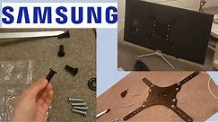 Problems mounting Samsung TV to the wall - watch this! (Wall Mount Adapters / Spacers -TIP!!)