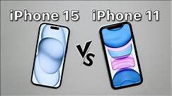 iPhone 11 vs iPhone 15 SPEED TEST!