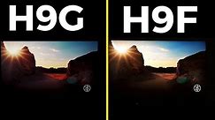 Hisense H9G Vs H9F Comparison [No Commentary]