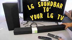 How To Connect an LG Soundbar To Your LG TV Using Optical Cable