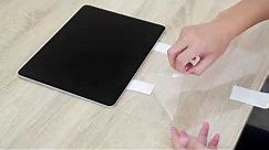 JETech Screen Protector Installation for iPad