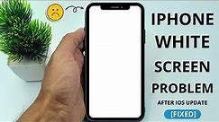 How to Fix White Screen On iPhone after iOS 16.6.1 Update