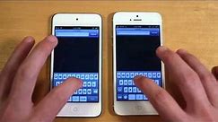 iPod Touch 5G vs. iPhone 5: Speed Test