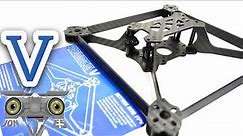 Source V Frame overview - TBS Open Source Vertical box drone racing frame Vertical Racing Frame