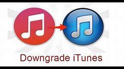 How To Downgrade iTunes On Your Mac?