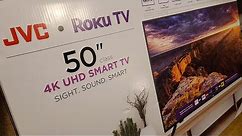 JVC/Kenwood $250 4K 50" UHD Roku Smart TV Basic Review (4k)