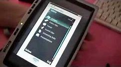 Nokia S60 touch UI demo