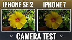 iPhone SE 2020 VS iPhone 7 Camera Test