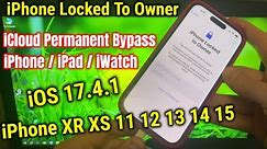 How to Unlock iPhone Locked to Owner Remove iCloud iPhone 15 14 13 12 11 XS XR