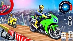 Mega Ramp Bike Racing Simulator 3D - Extreme Motocross Dirt Bike Stunt Racer - Android GamePlay #3