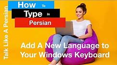How to change keyboard language , add a new language and view On Screen Keyboard on Windows