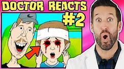 ER Doctor REACTS to Hilarious MeatCanyon Medical Scenes #2