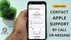 How To Contact Apple Support (2024) | Get Apple Support By Call & Chat