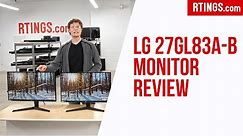 LG 27GL83A-B Monitor Review - RTINGS.com