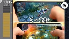 Watch: iPhone X vs. Galaxy S9 Plus battery life compared | AppleInsider