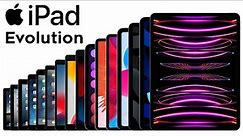 Evolution of the iPad 2010-2023