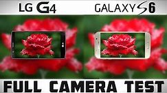 LG G4 vs Galaxy S6 - Detailed Camera Test