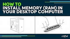 How to Install RAM in a Desktop
