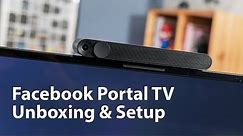 Facebook Portal TV setup
