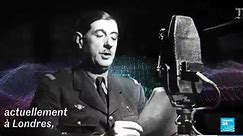 L'appel du 18 juin 1940 reconstitué : la voix du Général de Gaulle recréée par "voice cloning"
