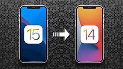How to Downgrade iOS 15 to iOS 14 - Uninstall Beta!