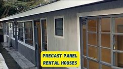 These 2 Precast Concrete Panel Rental Houses are AMAZING!