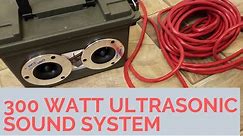 How to Make an Amplified Ultrasonic Sound System