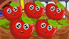 Five Little Apples, Fruits Songs and Numbers Rhymes for Kids