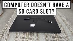 Computer Doesn't Have a Standard or Micro SD Card Slot? How to View and Download Data!