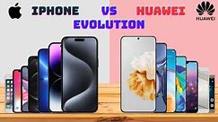 Apple iPhone vs Huawei P Series Evolution With REALISTIC 3D Models!