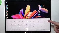 Microsoft Surface Pro X - How To Turn On Screen Keyboard